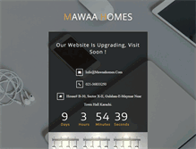 Tablet Screenshot of mawaahomes.com